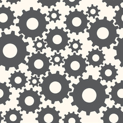 Seamless Cog Wheel Pattern