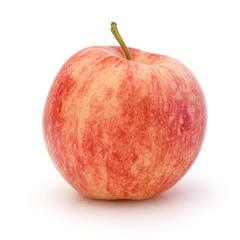 Red apple isolated on white background cutout