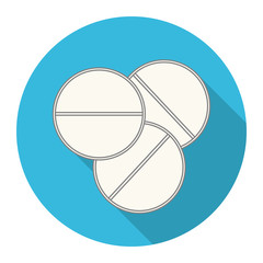 Tablets Icon. Vector illustration. 