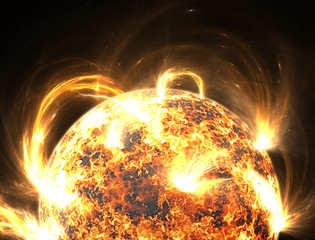 Extreme solar storm, solar flares