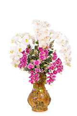 Plastic flower for decoration