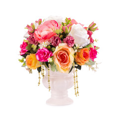 Plastic flower for decoration