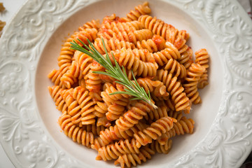 Fusilli integrali al pomodoro, Italian Pasta