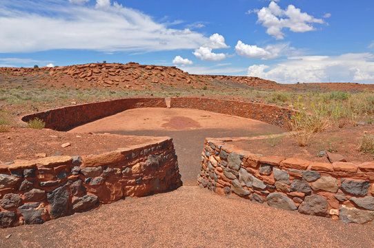 Wupatki National Monument in north central Arizona. 