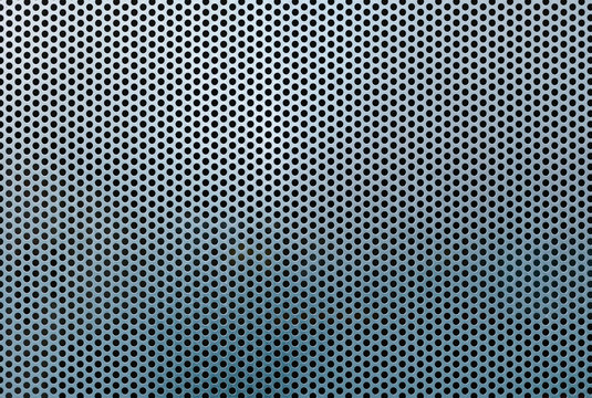 Metal grid abstract pattern and texture