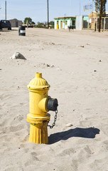 Fire hydrant in the Desert