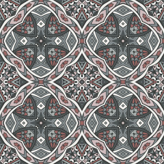 ethnic geometric seamless royal pattern 