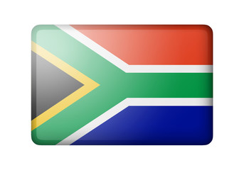 The Republic of South Africa flag