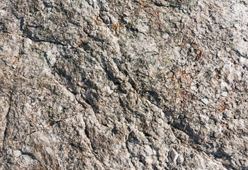 Coarse Texture of a Large Granite Rock