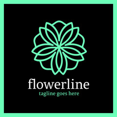 Flower Line Logo