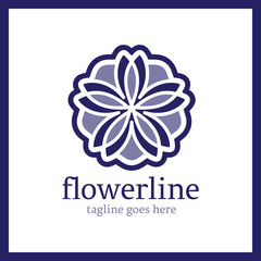 Flower Line Logo