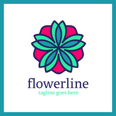 Flower Line Logo