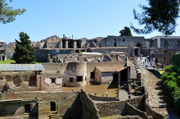 Fototapeta na wymiar Pompeii Ruins