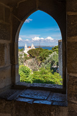 Obraz premium Internal part of Sao Jorge Castle