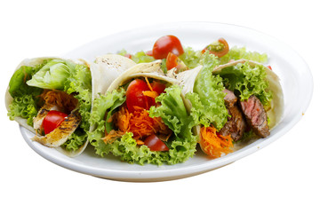 wrapped salad