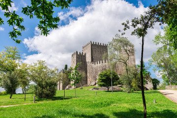 Castle in Guimaraes, northern of Portugal