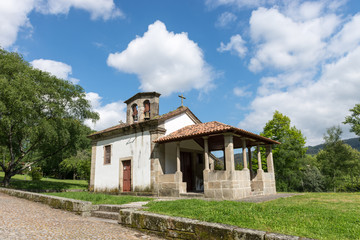 Fototapeta na wymiar Chapel of Santa Cruz located in Guimaraes - Portugal