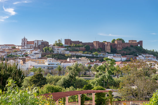 Castle in Silves, old Moorish capital of Portugal.