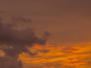 Fototapeta premium Sunset Sky Background