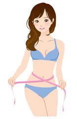 ダイエットイメージ　メジャー　美容