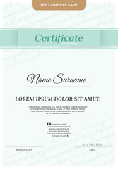Certificate Design Template.