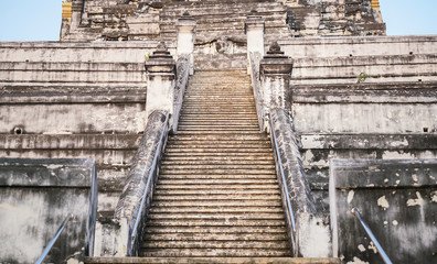 Fototapeta na wymiar temple stair