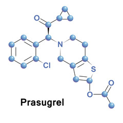 Prasugrel platelet inhibitor 