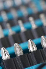 Set of screwdriver bits