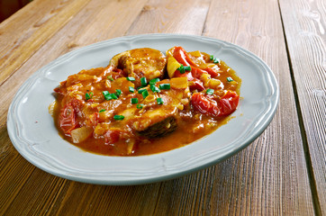 Hungarian paprikash
