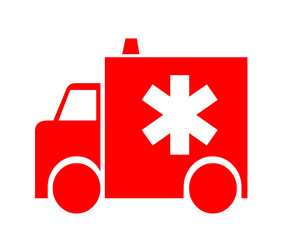 ambulance red symbol