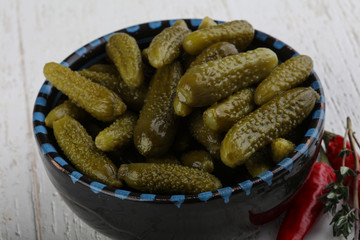 Pickled cucumbers