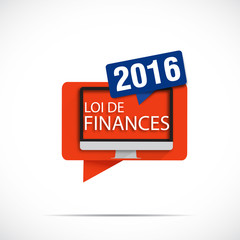 bulles écran :  loi de finances 2016