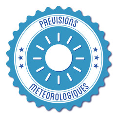 Logo prévisions météorologiques.
