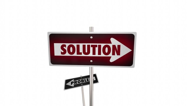 Problem Solution Solve Trouble Issue Road Signs