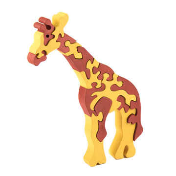 Wooden Giraffe Toy