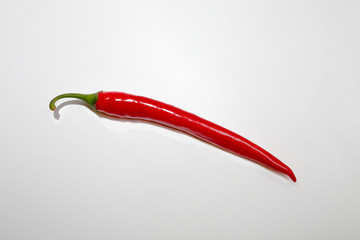 Red hot pepper pod