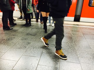 people on platform 