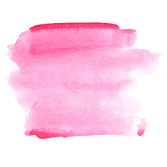 Pink watercolor strokes