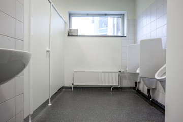 urinal and toilet doors