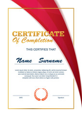 certificate template,diploma layout,A4 size ,vector