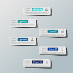 Infographic background concept