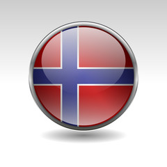 Fototapeta premium Europa - Button-Set (Norwegen)