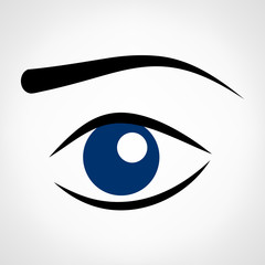 Woman eye illustration