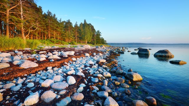 Rocks at the coast of Kasmu (captain's village), Estonia