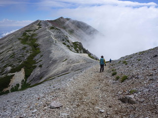 白馬岳登山道