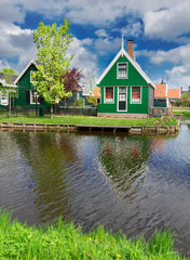 Obraz premium old houses of Zaanse Schans, Netherlands