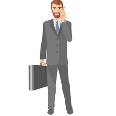  man with a briefcase
