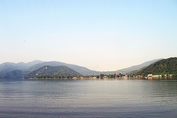 Lake Lugano, Switzerland.
