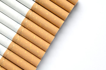 Cigarettes at an Angle With Copyspace