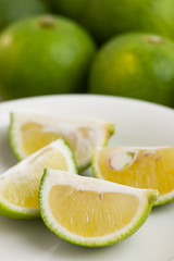 紅葉したカエデの木